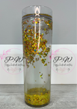 Glitter Shaker Cold Cups - Yellow, Gold, Green, Blue & Pink