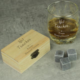 Personalised No.1 Whisky Stones & Glass Set