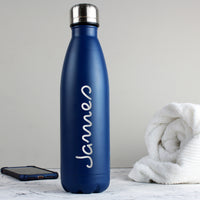 Personalised Name Only Island Metal Insulated Drinks Bottle (more options)