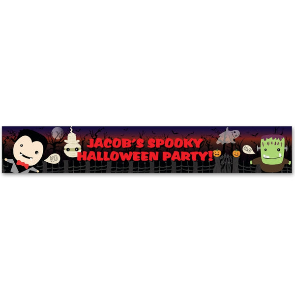 Personalised Halloween Banner