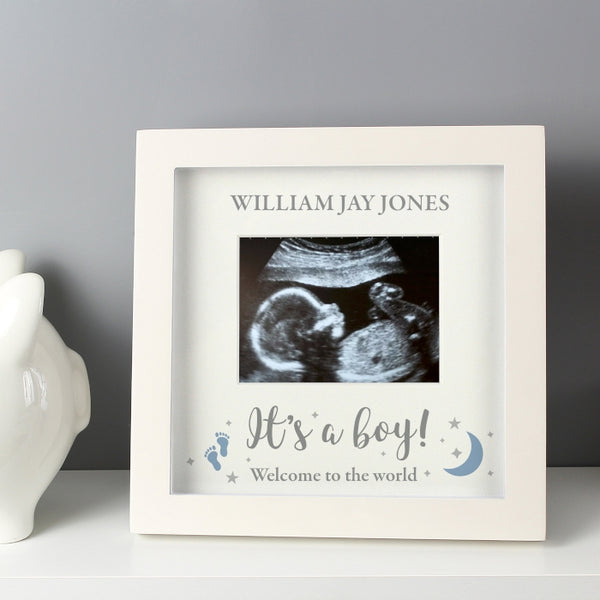 Personalised 'It's A Boy/Girl' 4 x 3 Baby Scan Frame