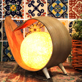 Natural Coconut Lamp - Natural Loop