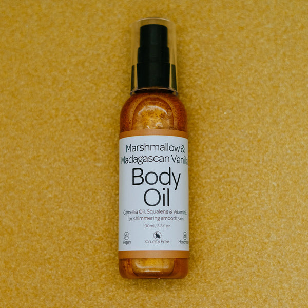 Marshmallow & Madagascan Vanilla Body Oil - 100ml