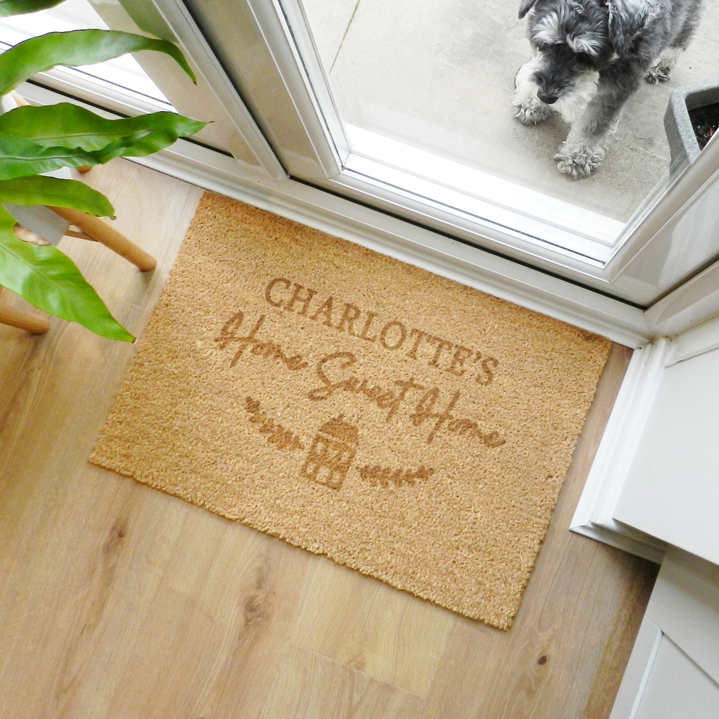 Personalised Home Sweet Home Rectangle Indoor Doormat