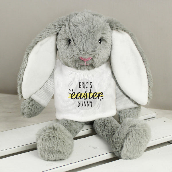 Personalised Easter Bunny Rabbit In T-Shirt