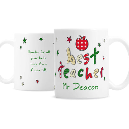 Personalised Teacher Mug