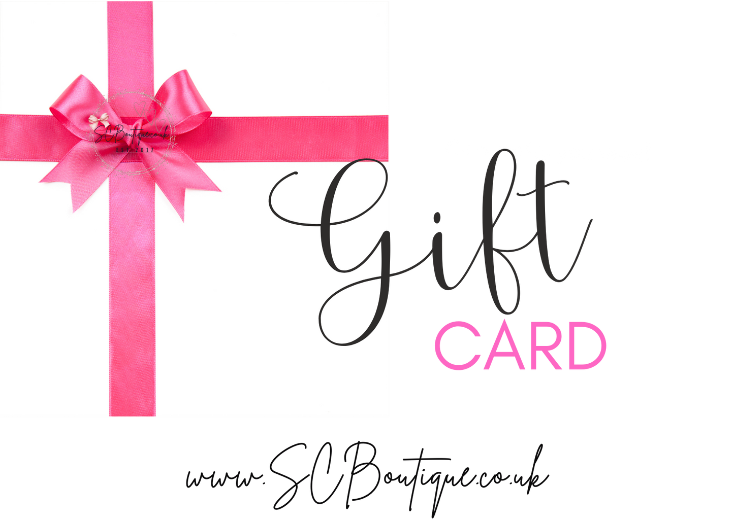 SCBoutique Gift Card