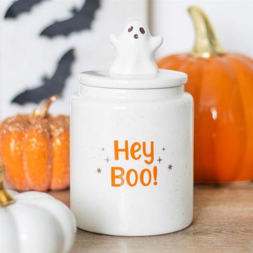 Hey Boo ! Ghost Storage Jar