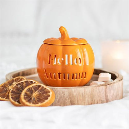 Hello Autumn Pumpkin Burner