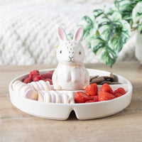 Bunny Chip & Snack Dish