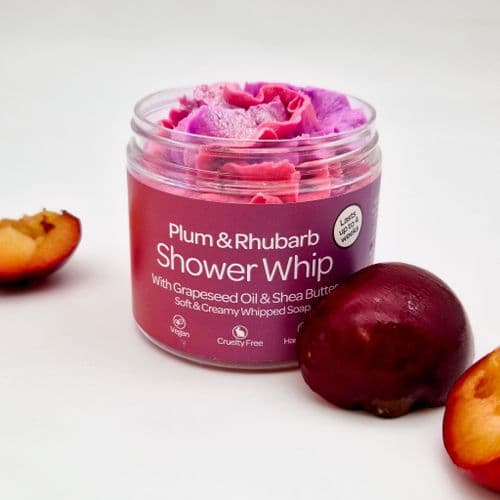 Plum & Rhubarb Whipped Soap