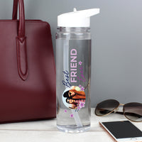 Personalised Floral Best Ever Photo Upload Water Bottle