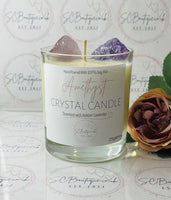 Crystal Candle - Amethyst