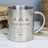 Personalised 'Wilderness Wanderer' Stainless Steel Mug