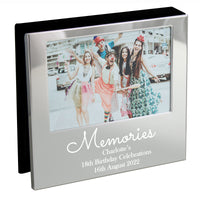 Personalised Memories 6x4 Photo Frame Album