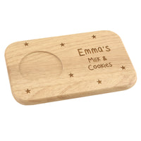 Personalised Stars Wooden Coaster Tray
