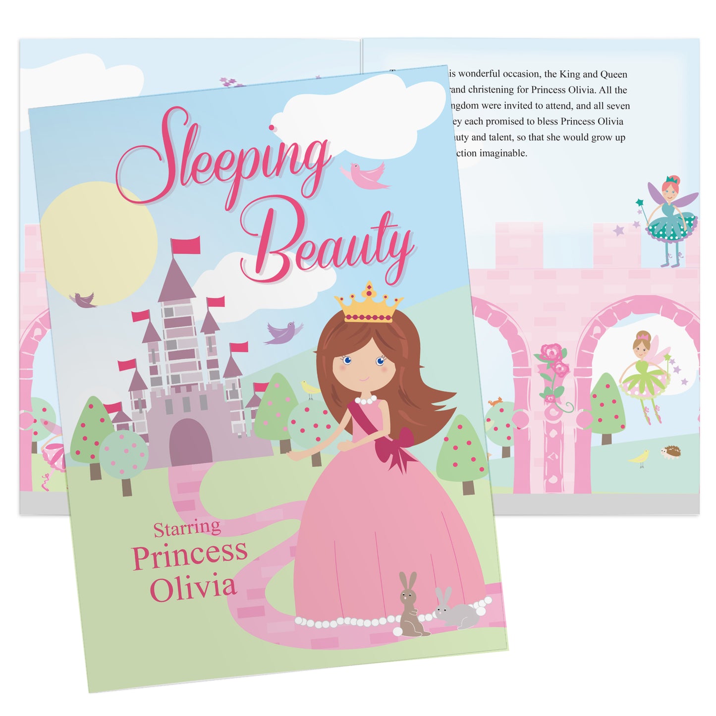 Personalised Sleeping Beauty Story Book