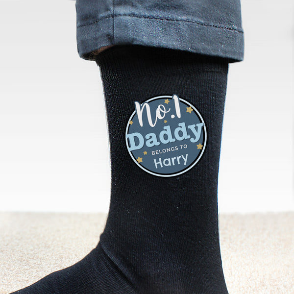 Personalised No.1 Men's Socks