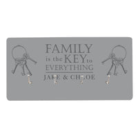 Personalised Family Key Hooks