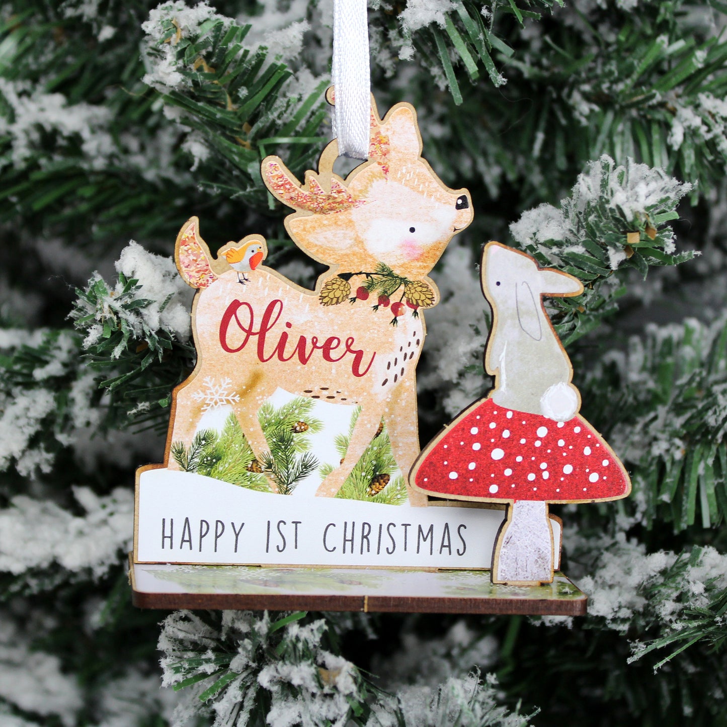 Personalised Make Your Own Reindeer 3D Decoration Kit