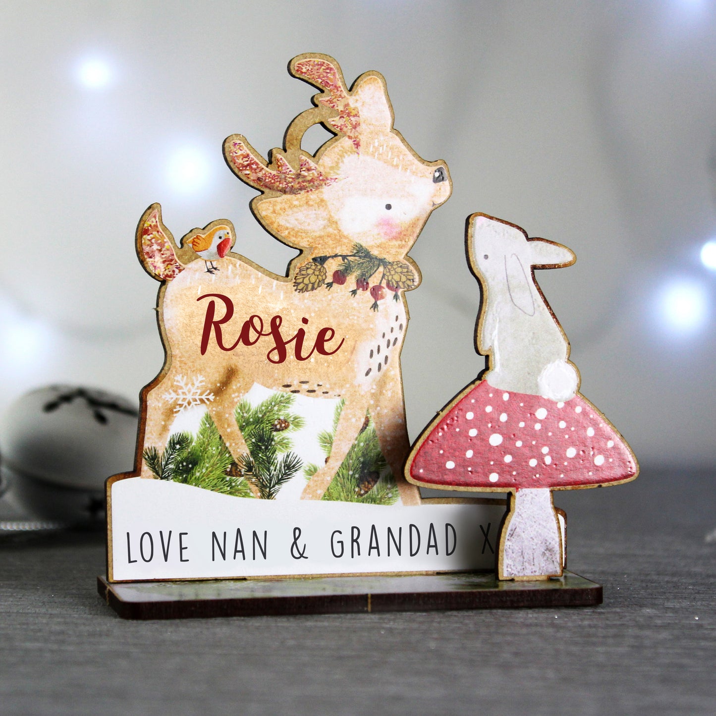 Personalised Make Your Own Reindeer 3D Decoration Kit