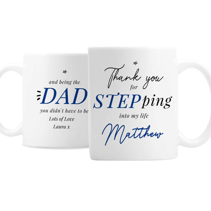 Personalised Step Dad Mug