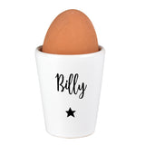 Personalised Star Name Only Egg Cup