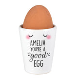 Personalised You're A Good Egg Cup