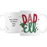 Personalised Mum/Dad Elf Mug