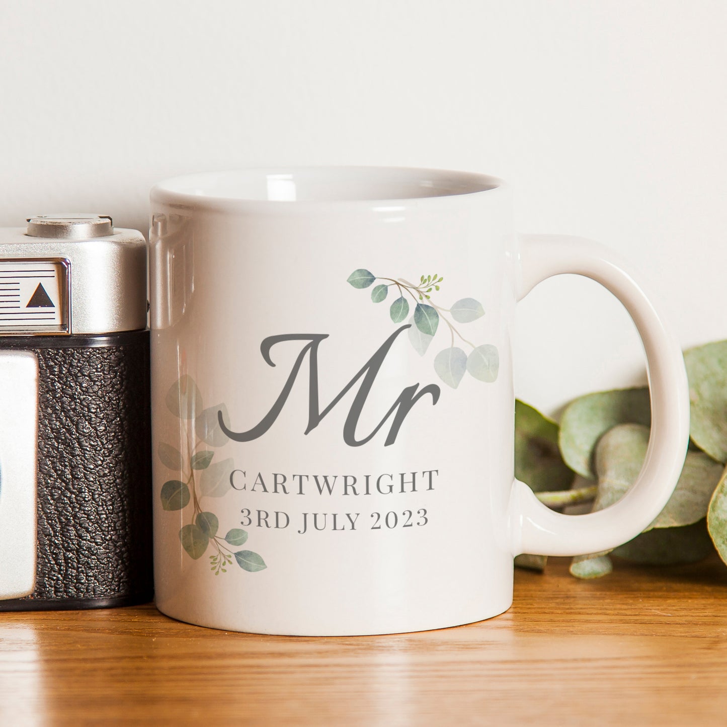 Personalised Botanical Mr Mug