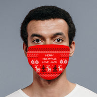 Personalised Festive Christmas Face Covering