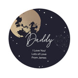 Personalised Sun Moon & Stars Mouse Mat
