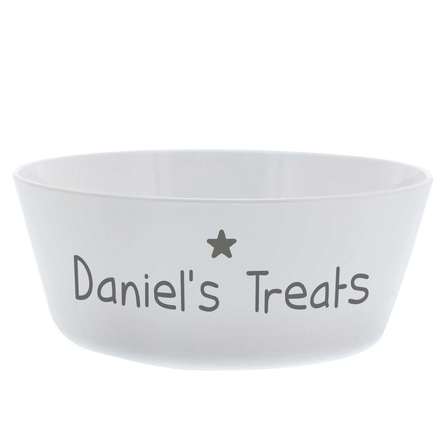 Personalised Free Text Plastic Bowl