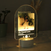 Personalised Any Song LED Colour Changing Light