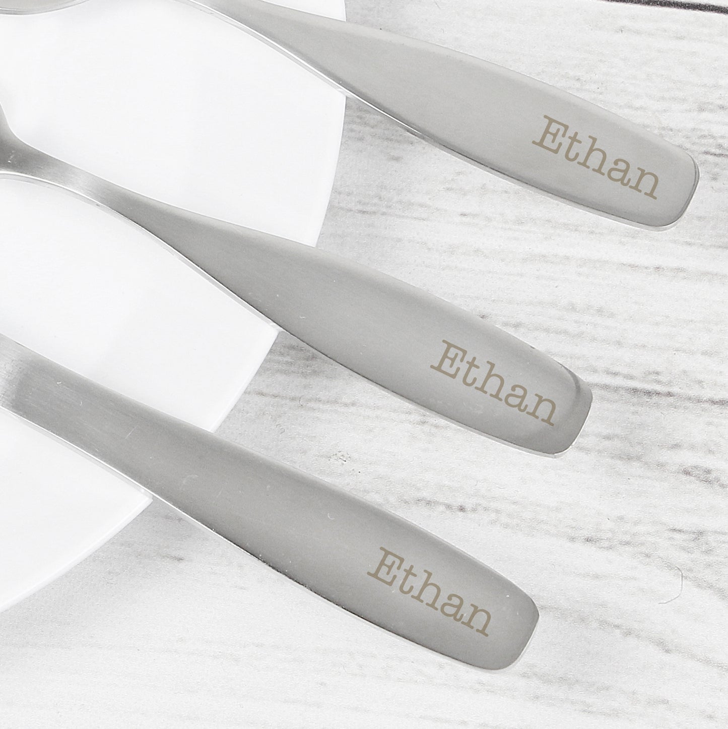 Personalised 3 Piece Cutlery Set