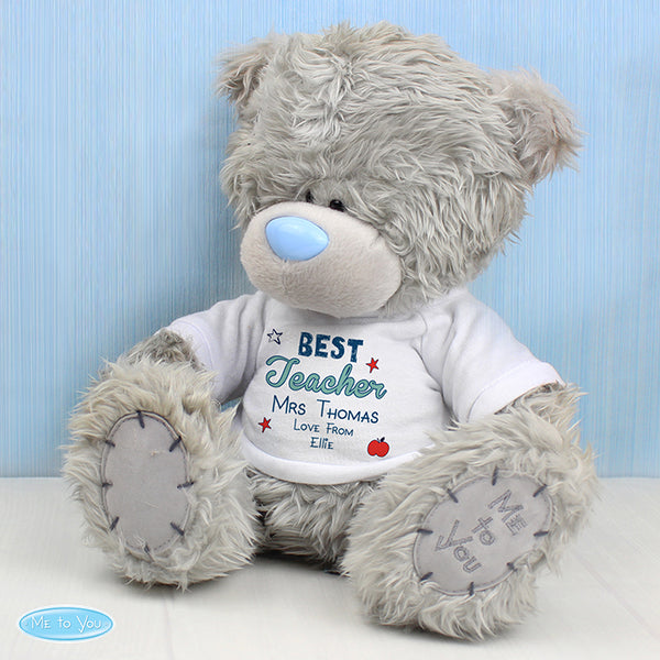 Personalised Me to You Bear with Best Teacher T-Shirt