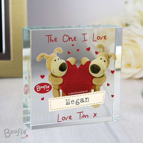 Boofle Shared Heart Large Crystal Token
