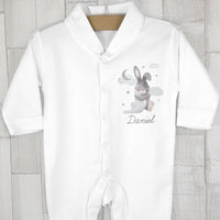 Personalised Baby Bunny Babygrow