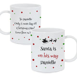 Personalised Christmas Eve Mug