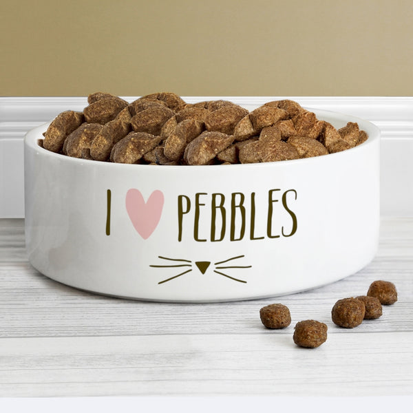 Personalised "Cat Features" Bowl