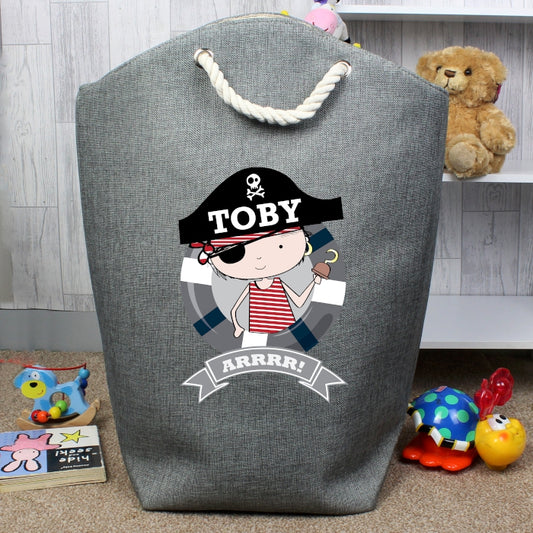 Personalised Pirate Storage Bag