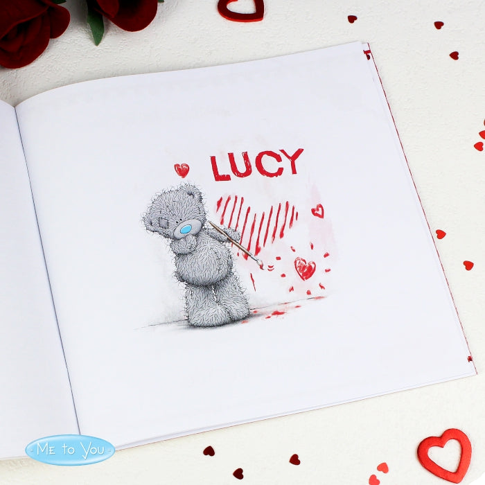 Personalised Me To You "The One I Love" Poem Book