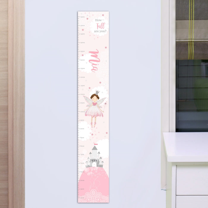 Personalised Fairy Princess Height Chart