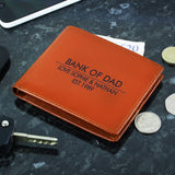 Personalised Classic Leather Wallet (more options)
