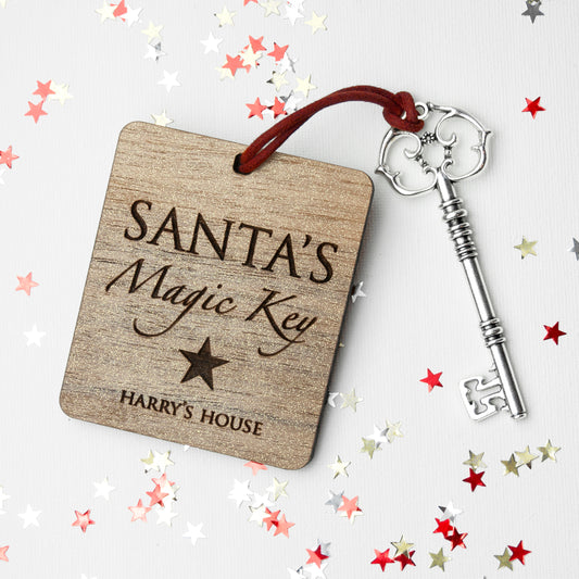 Personalised Santa Key