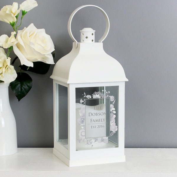 Personalised Soft Water Colour Lantern